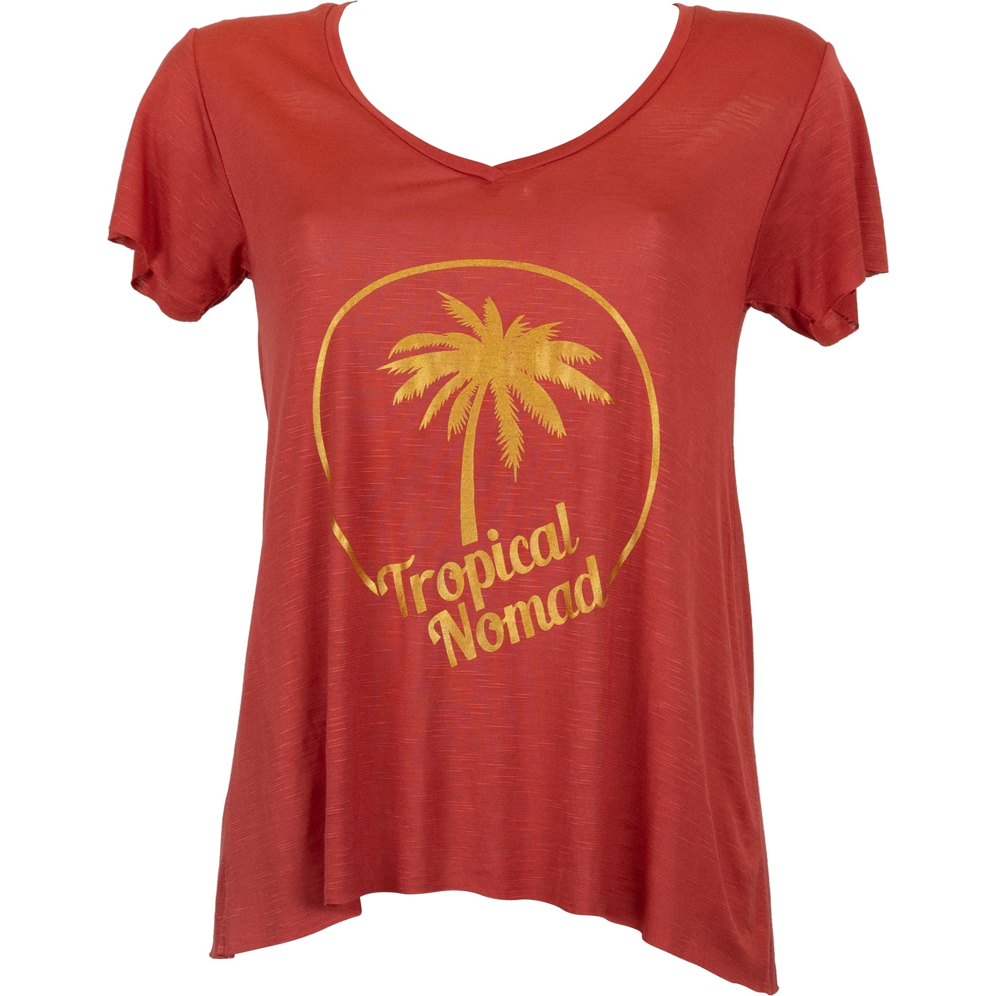 T-shirt Tropical Nomad Corail