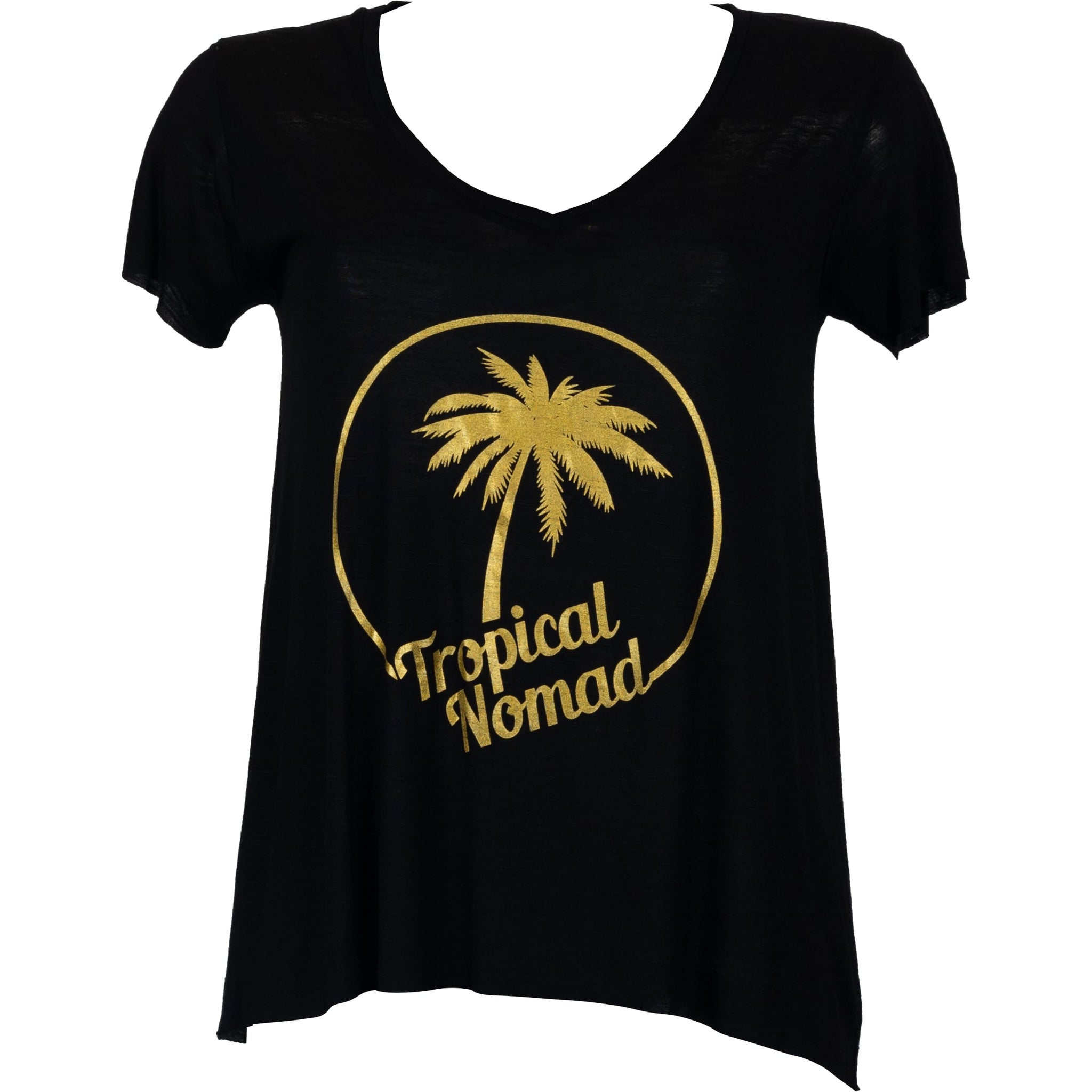 T-shirt Tropical Nomad Noir