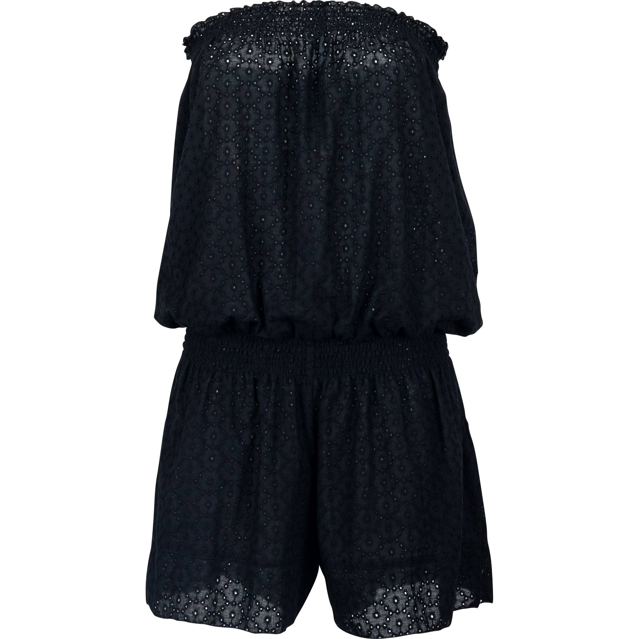 Combishort Broderie Noire beau comme un lundi